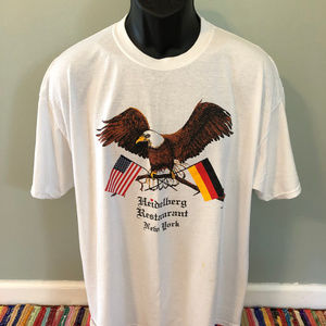 1990 Heidelberg Restaurant New York Shirt White XL
